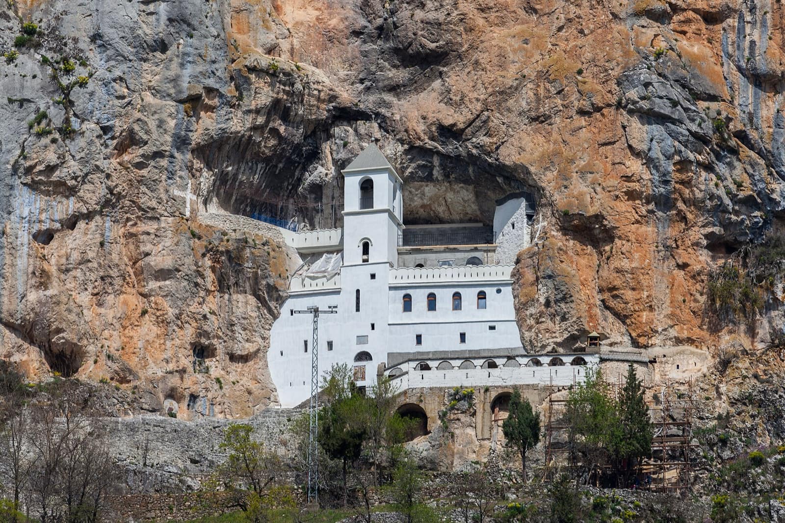 Cliffside monastery