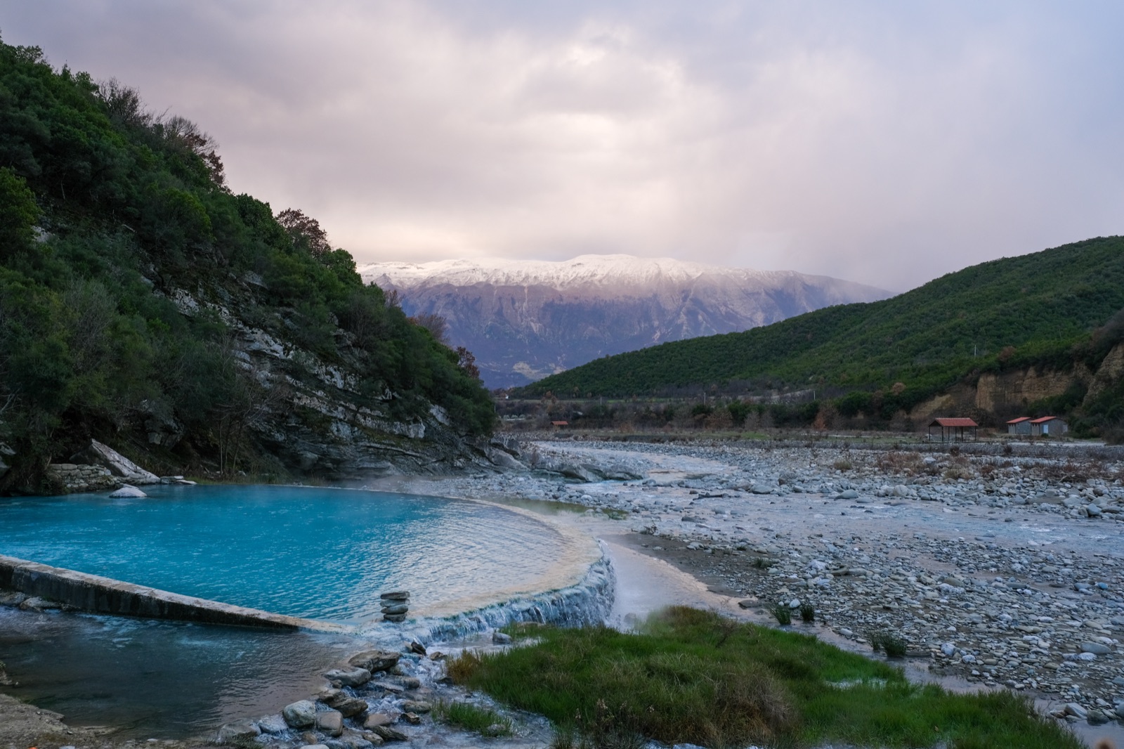 Thermal springs & canyon